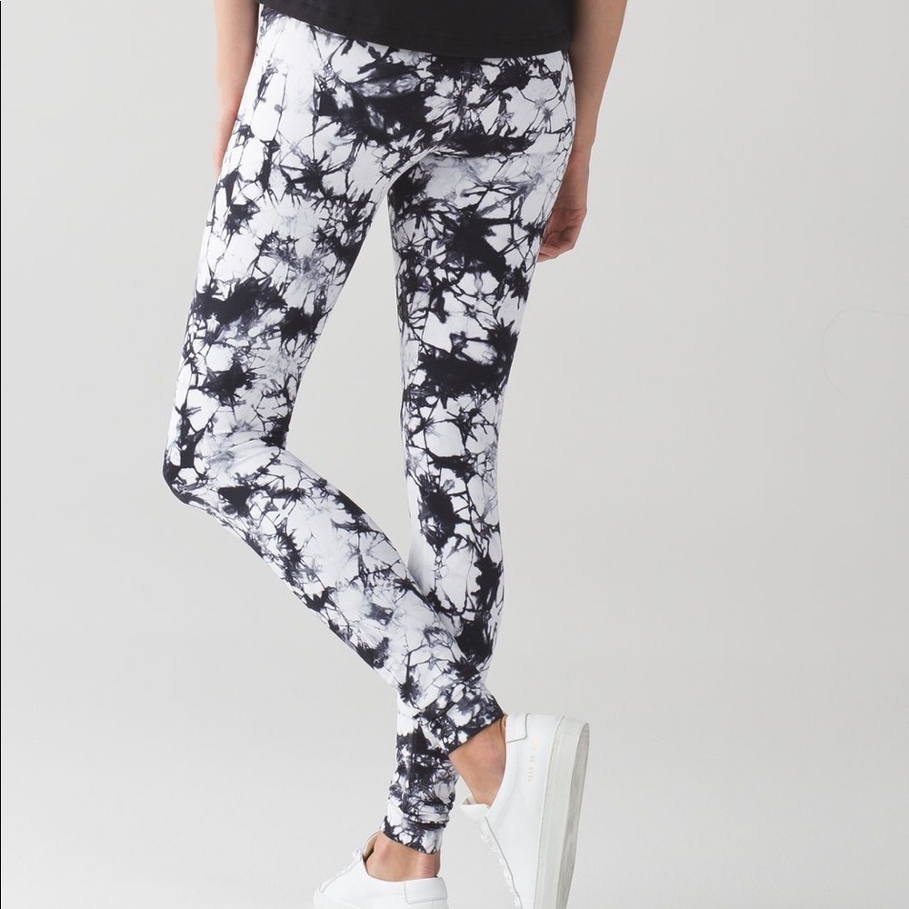 Lululemon Wunder Under Shibori Tie Dye Leggings